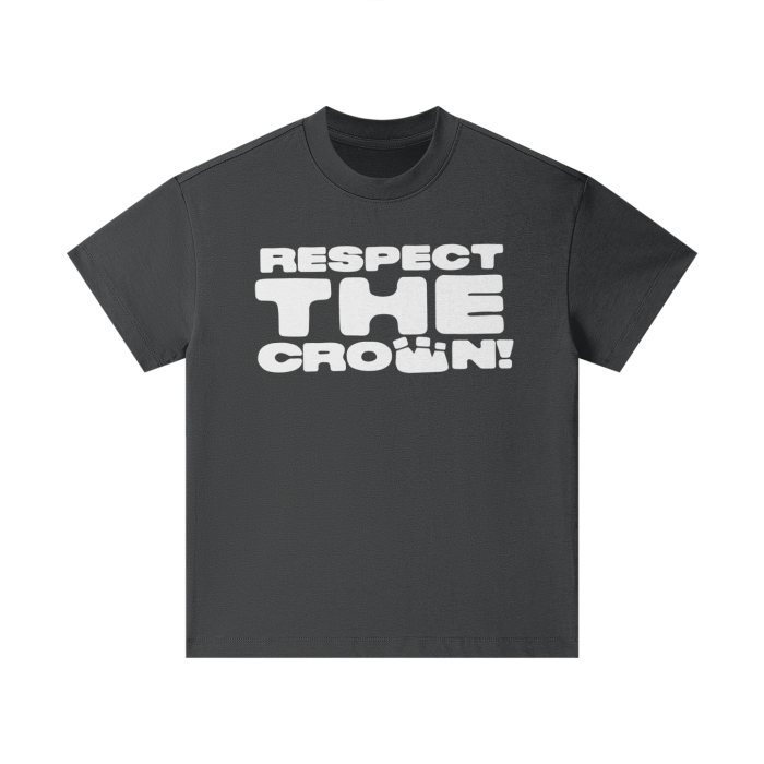 Respect the Crown Signature Heavy Cotton T-Shirt (Youth)