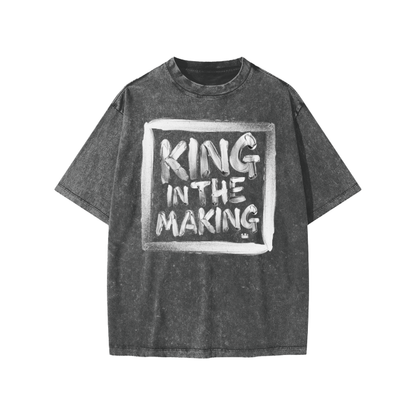 King in the Making Vintage Washed Youth T-Shirt